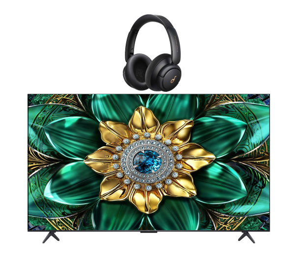 TCL  65Q6C MiniLED 144Hz QLED, Google TV + Life Q30 (Upgraded) c - 1530360 - zdjęcie